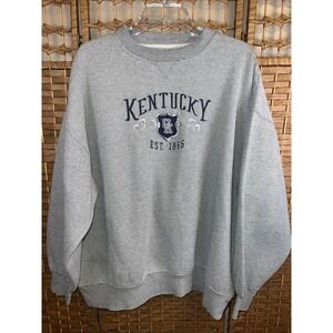 Vintage Kentucky Wildcats Crewneck Sweatshirt Crable Sportswear, Inc Waffle 2XL